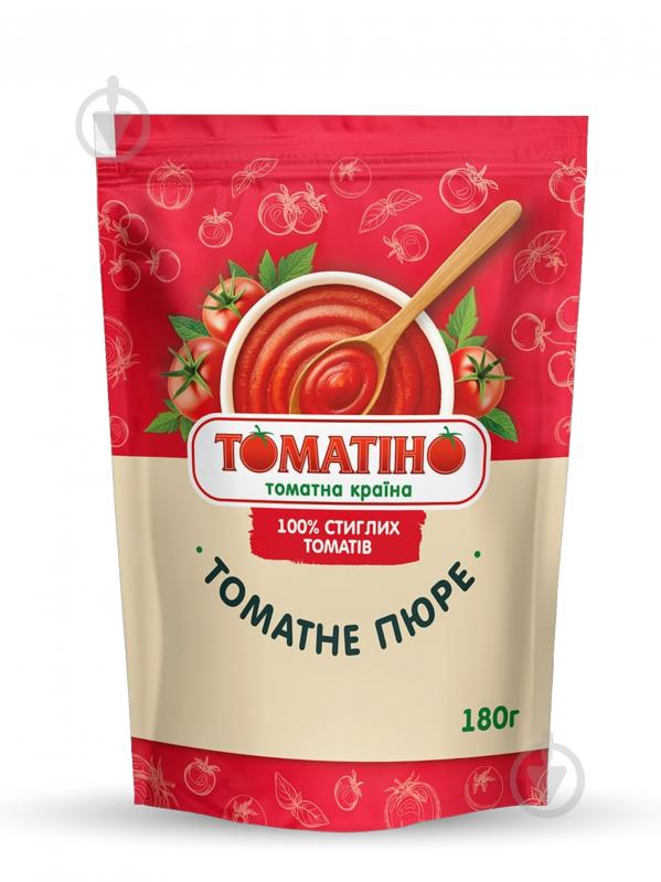 Томатное пюре ТОМАТІНО 180 г - фото 1 Томатное пюре ТОМАТІНО 180 г - фото 1