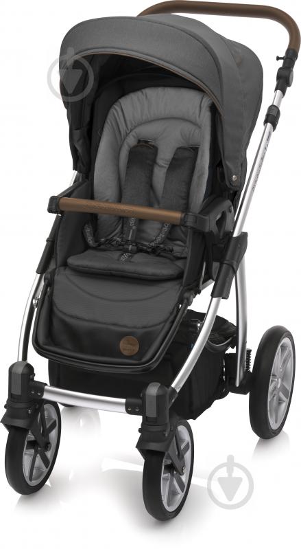 Коляска универсальная 2 в 1 Baby Design Dotty 2019 17 Graphite 294075 - фото 2