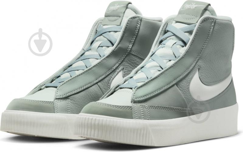 Кроссовки женские Nike W BLAZER MID VICTORY DR2948-301 р.38,5 зеленые - фото 5