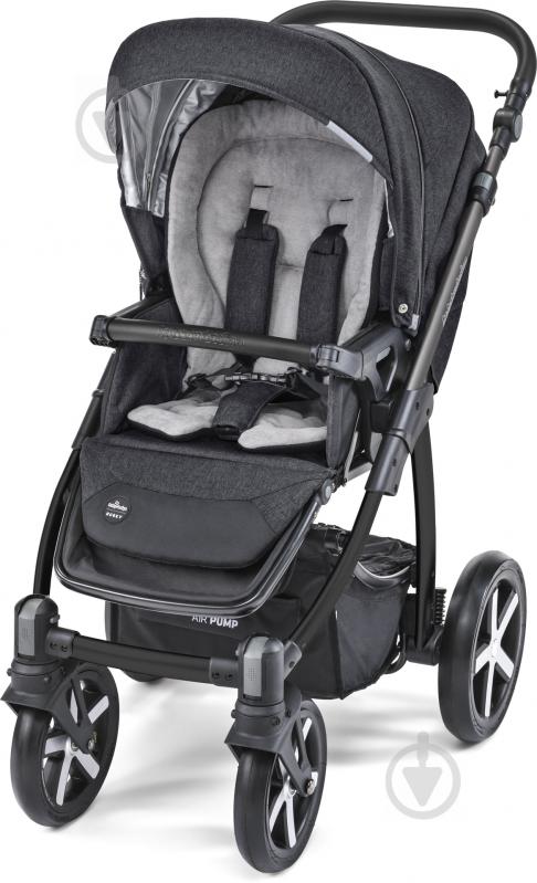 Коляска універсальна 2 в 1 Baby Design Husky WP 2019 10 Black 201295 - фото 2