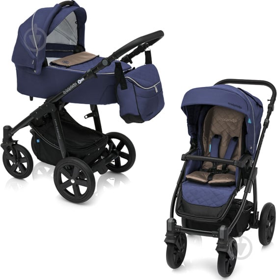 Коляска универсальная 2 в 1 Baby Design Design Lupo Comfort New 03 Navy 299605 - фото 3