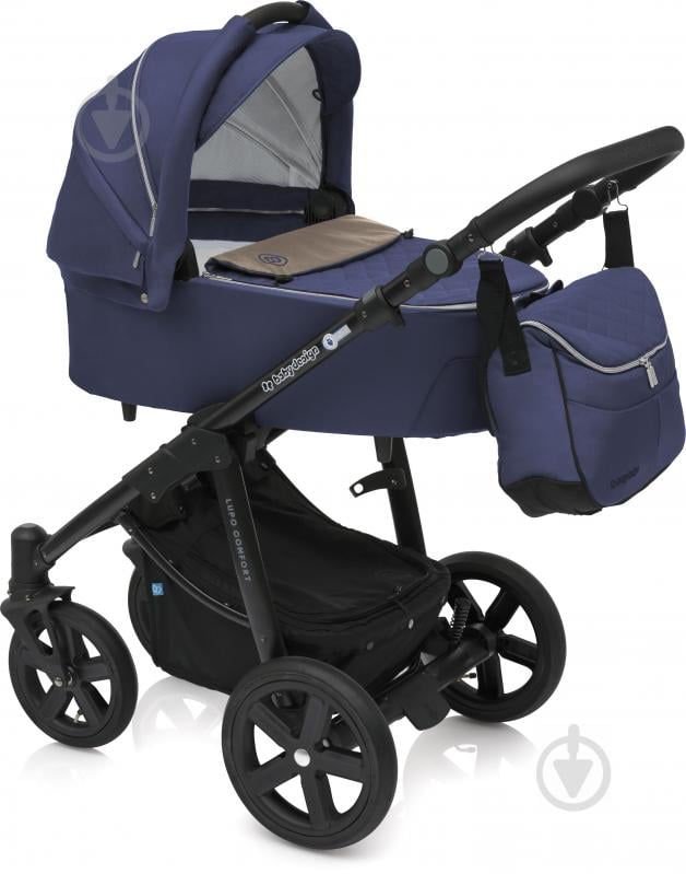 Коляска универсальная 2 в 1 Baby Design Design Lupo Comfort New 03 Navy 299605 - фото 1