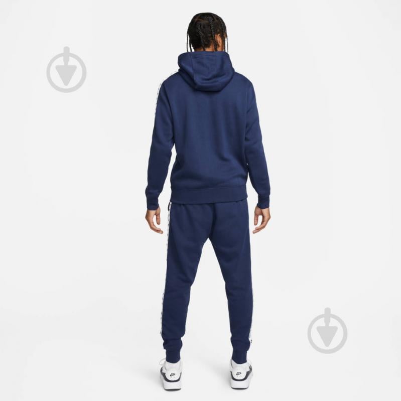 Спортивный костюм Nike CLUB FLC GX HD TRK SUIT DM6838-411 р. XL синий - фото 2