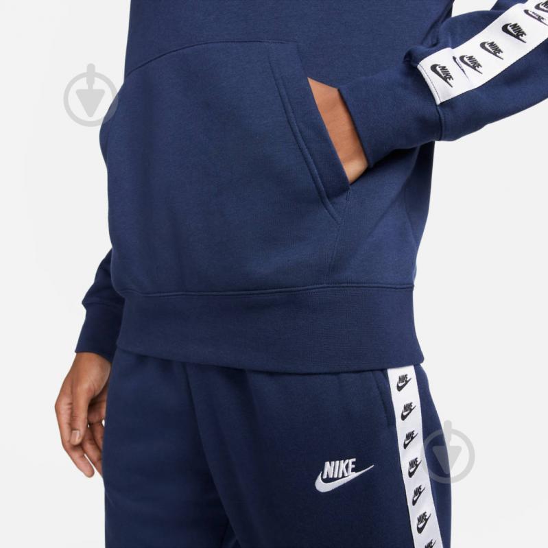 Спортивный костюм Nike CLUB FLC GX HD TRK SUIT DM6838-411 р. XL синий - фото 5