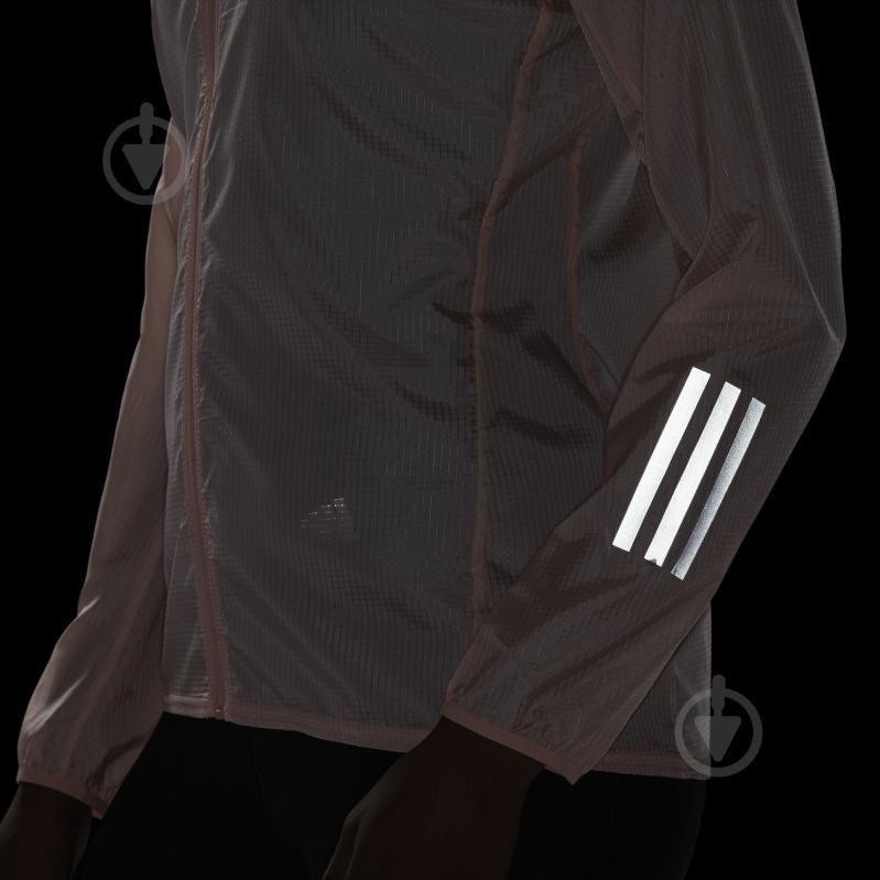 Ветровка Adidas OWN THE RUN JKT DZ2322 р.XL розовая - фото 7