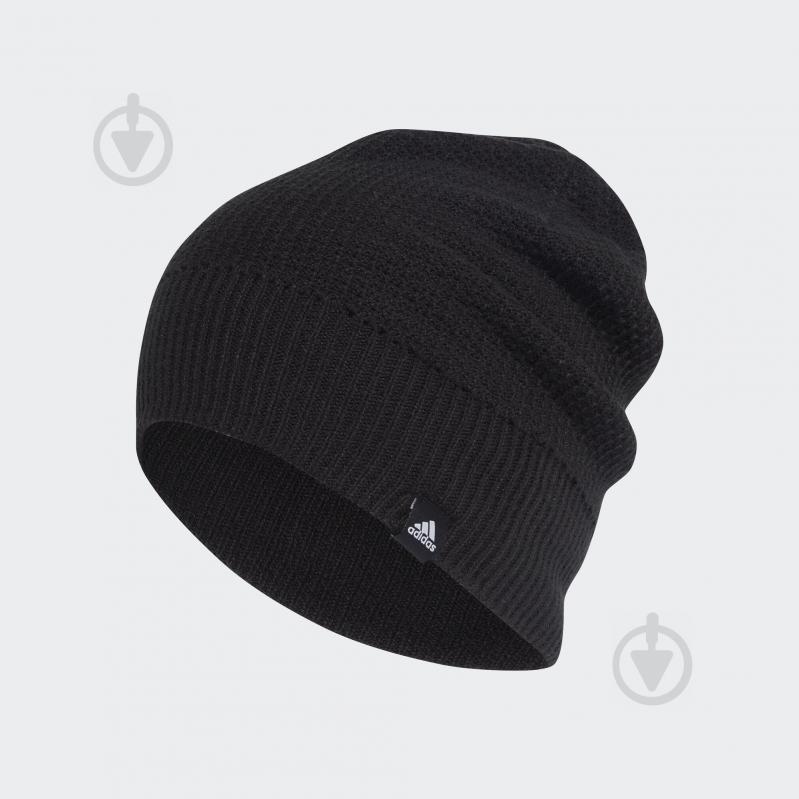 Шапка Adidas Beanie Women DZ4558 р.XL черный - фото 1