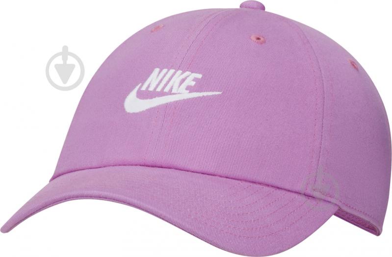 Кепка Nike U NSW H86 FUTURA WASH CAP 913011-532 OS фиолетовый - фото 1