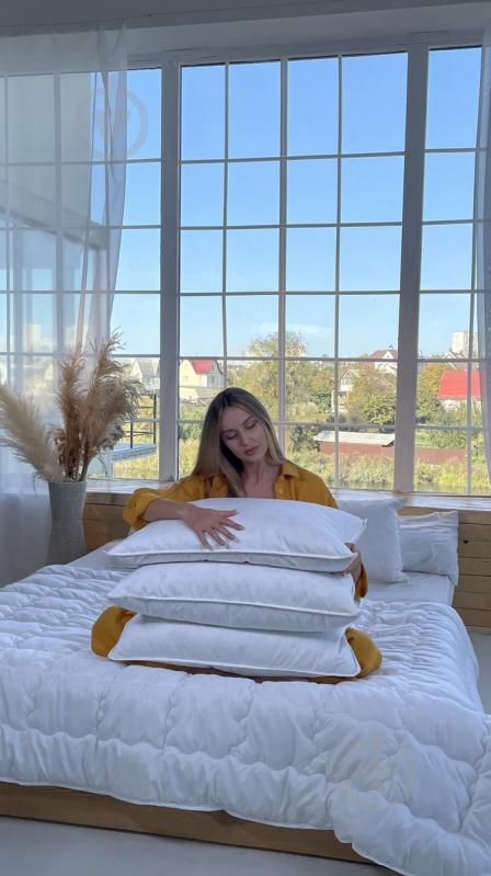 Ковдра силіконова Ніжність 155x210 см Emily білий - фото 11 Ковдра силіконова Ніжність 155x210 см Emily білий - фото 11