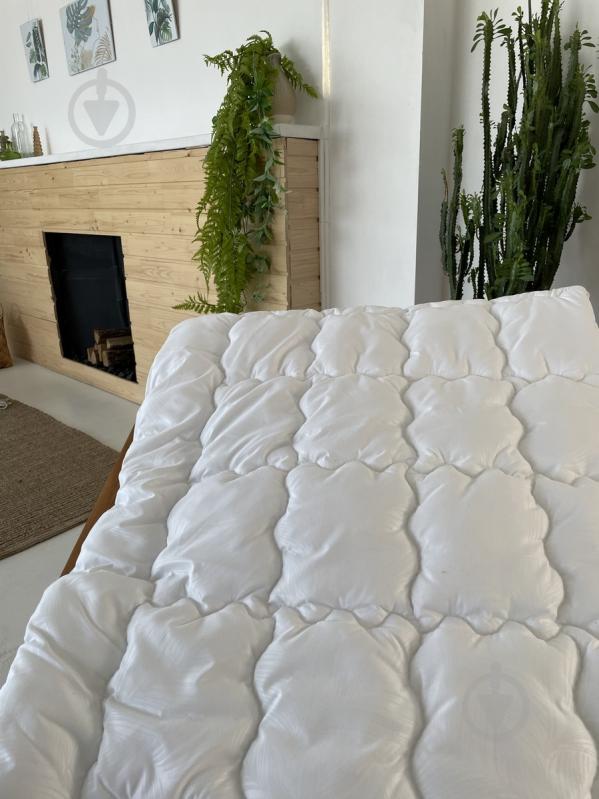 Ковдра силіконова Ніжність 155x210 см Emily білий - фото 3 Ковдра силіконова Ніжність 155x210 см Emily білий - фото 3