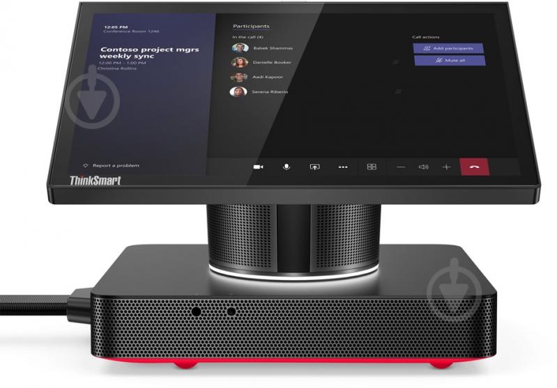 Моноблок Lenovo ThinkSmart Hub 10,1" (11H1000LUI) black - фото 2