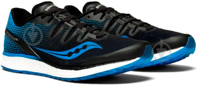 Кроссовки мужские демисезонные Saucony FREEDOM ISO 20355-7s р.43 синие - фото 1