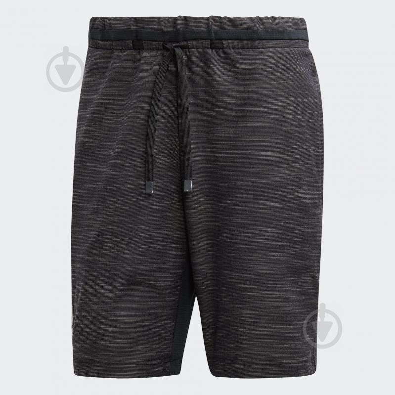 Шорты Adidas NY MELNGE SHORT DZ6221 р. M черный - фото 1