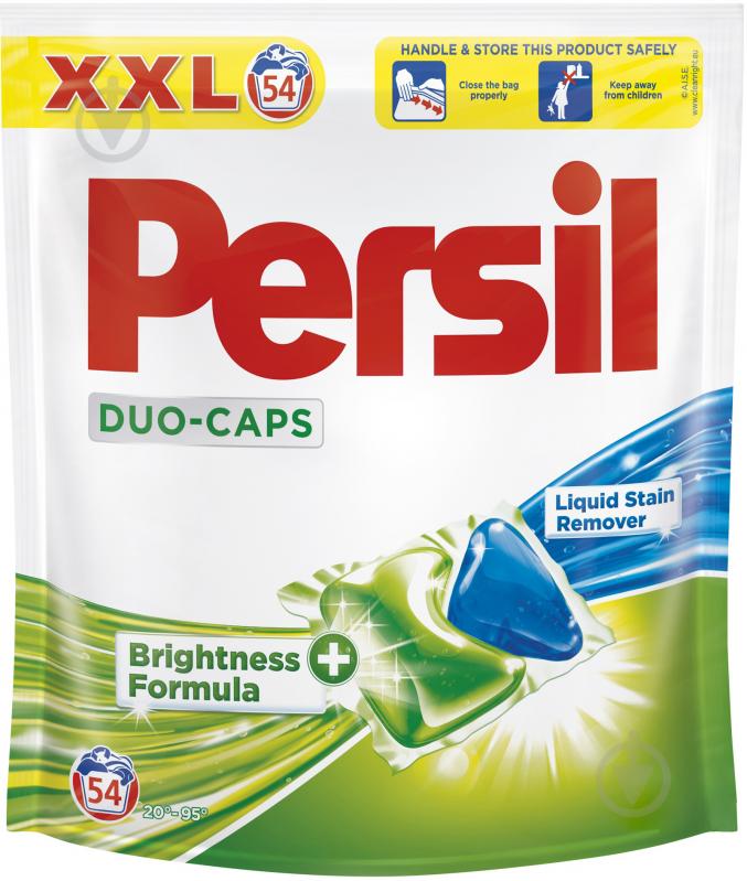 Капсулы для машинной стирки Persil Duo-caps universal 54 шт. - фото 1