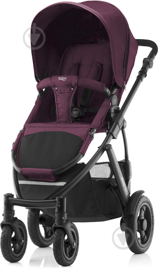 Коляска прогулочная Britax Smile 2 Wine Red Denim 2000031047 - фото 1