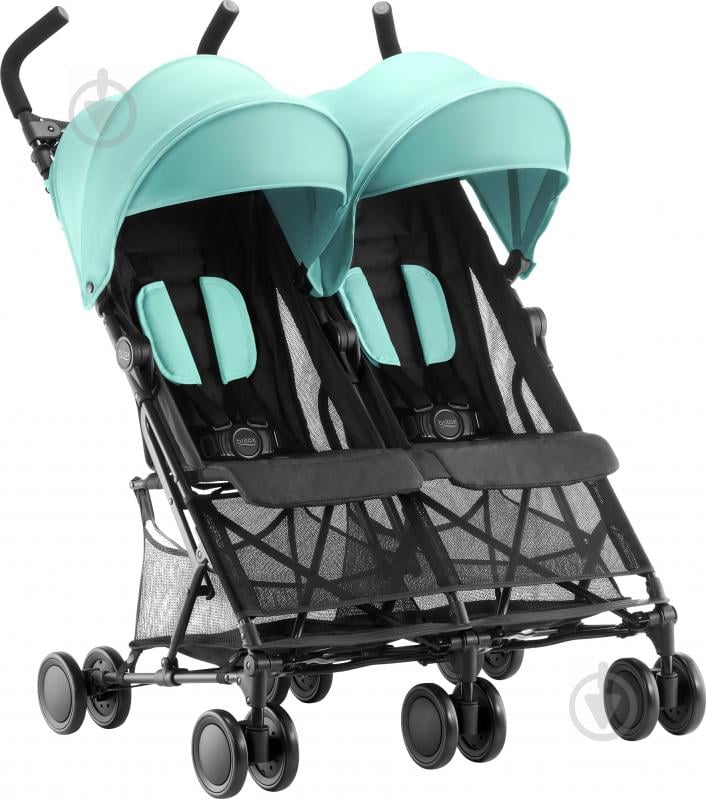 Коляска прогулянкова Britax Holiday Double Aqua Green 2000029304 - фото 3