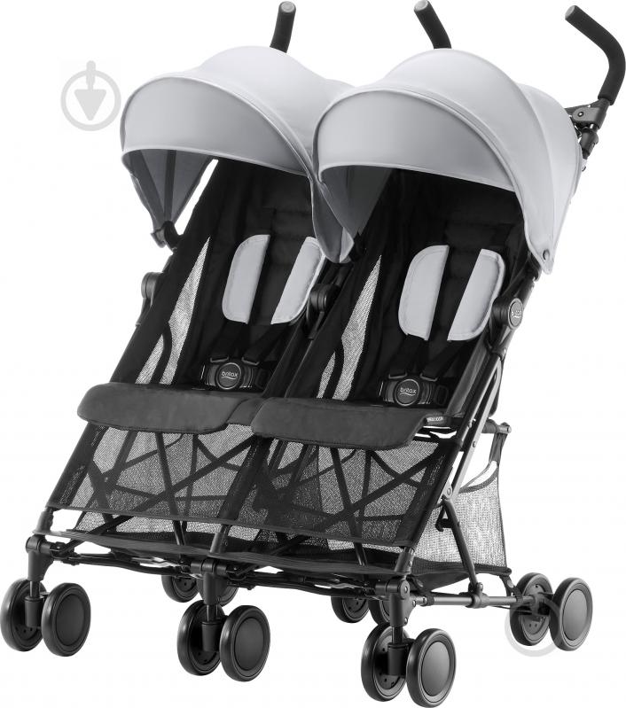 Коляска прогулянкова Britax Holiday Double Steel Grey 2000029303 - фото 1