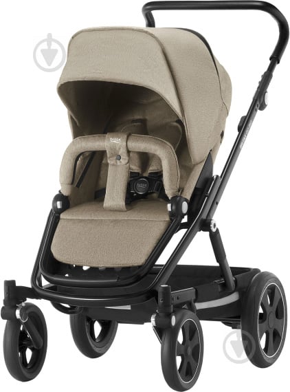 Коляска прогулочная Britax GO BIG 2 Black/Sand Melange 2000031046 - фото 1