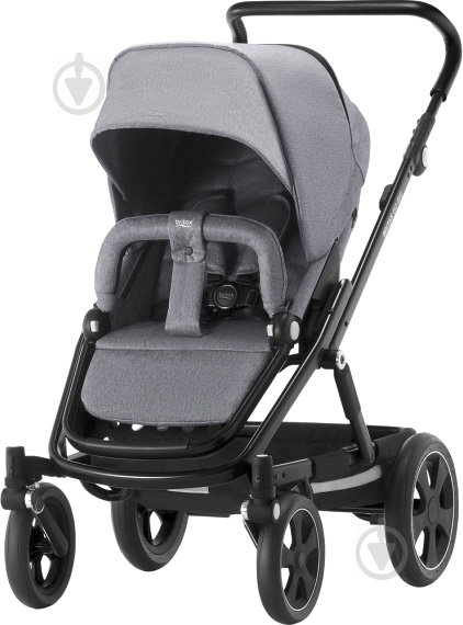 Коляска прогулочная Britax GO BIG 2 Grey Melange/Black 2000029403 - фото 1