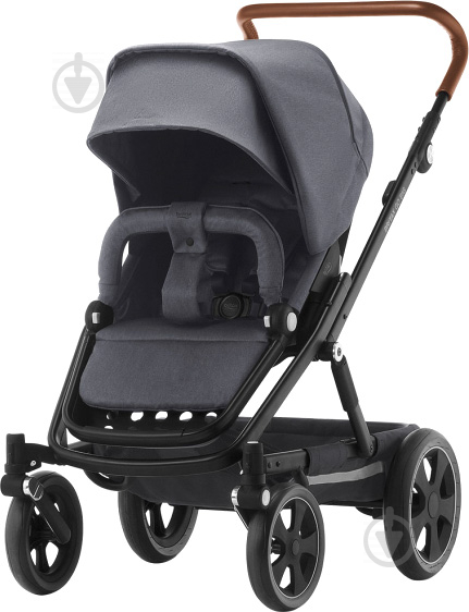 Коляска прогулочная Britax GO BIG 2 Graphite Melange/Cognac/Black 2000031045 - фото 1