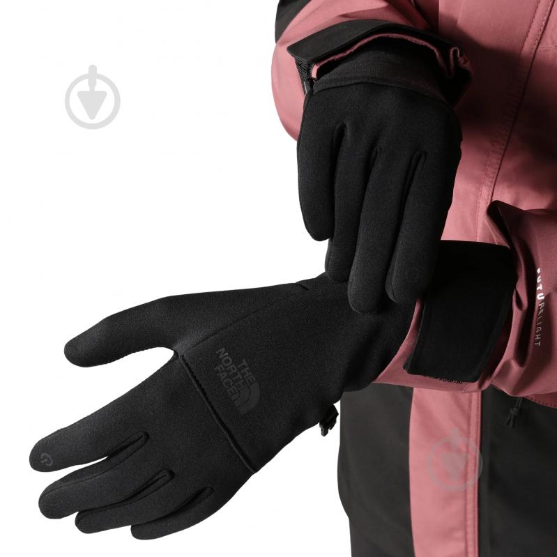 Рукавички W ETIP RECYCLED GLOVE NF0A4SHBJK31 р.L чорний - фото 5