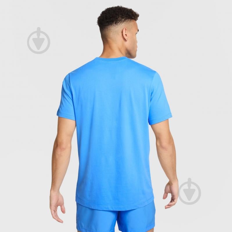 Футболка Nike M NK DF TEE BRAND READ HJ3609-412 р.S синий - фото 2 Футболка Nike M NK DF TEE BRAND READ HJ3609-412 р.S синий - фото 2