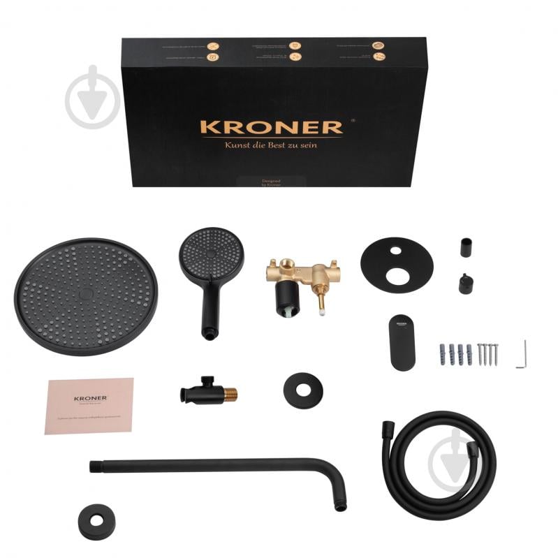 Душевая система Kroner Element 211335B-3801 - фото 4