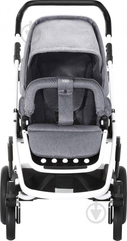 Коляска універсальна 2 в 1 Britax GO NEXT 2 Grey Melange/White 2000029409 - фото 3