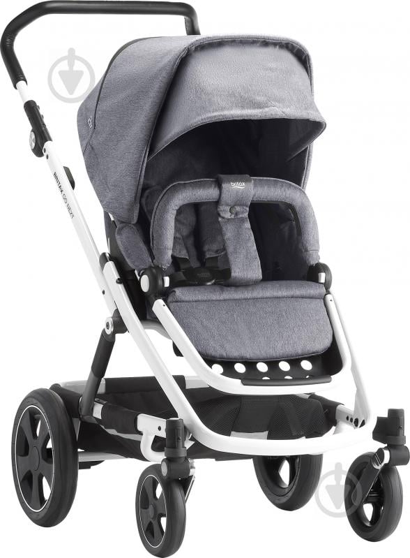 Коляска універсальна 2 в 1 Britax GO NEXT 2 Grey Melange/White 2000029409 - фото 4