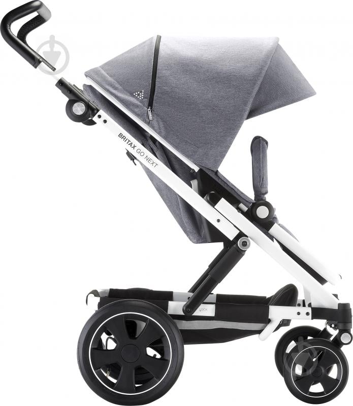 Коляска універсальна 2 в 1 Britax GO NEXT 2 Grey Melange/White 2000029409 - фото 6