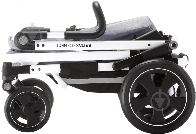 Коляска універсальна 2 в 1 Britax GO NEXT 2 Grey Melange/White 2000029409 - фото 13