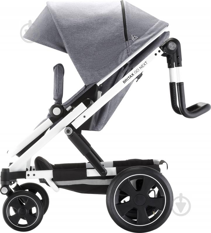 Коляска універсальна 2 в 1 Britax GO NEXT 2 Grey Melange/White 2000029409 - фото 10