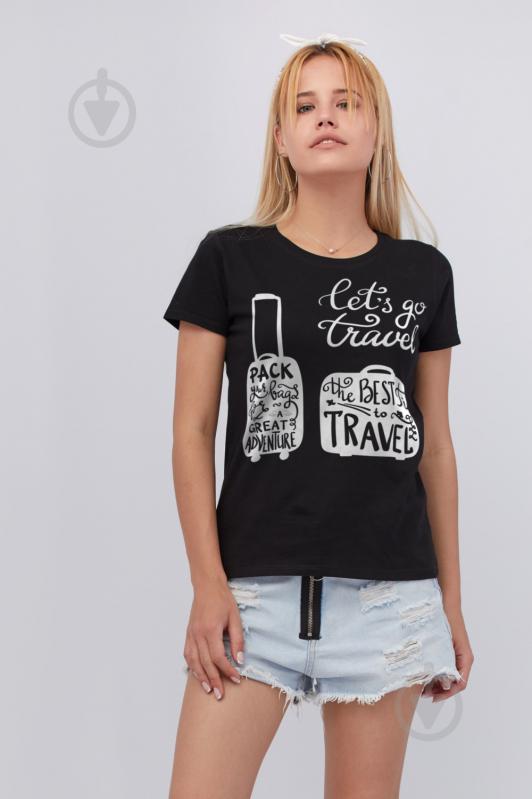 Футболка YAPPI Basic WB1042 р.S черный - фото 1 Футболка YAPPI Basic WB1042 р.S черный - фото 1