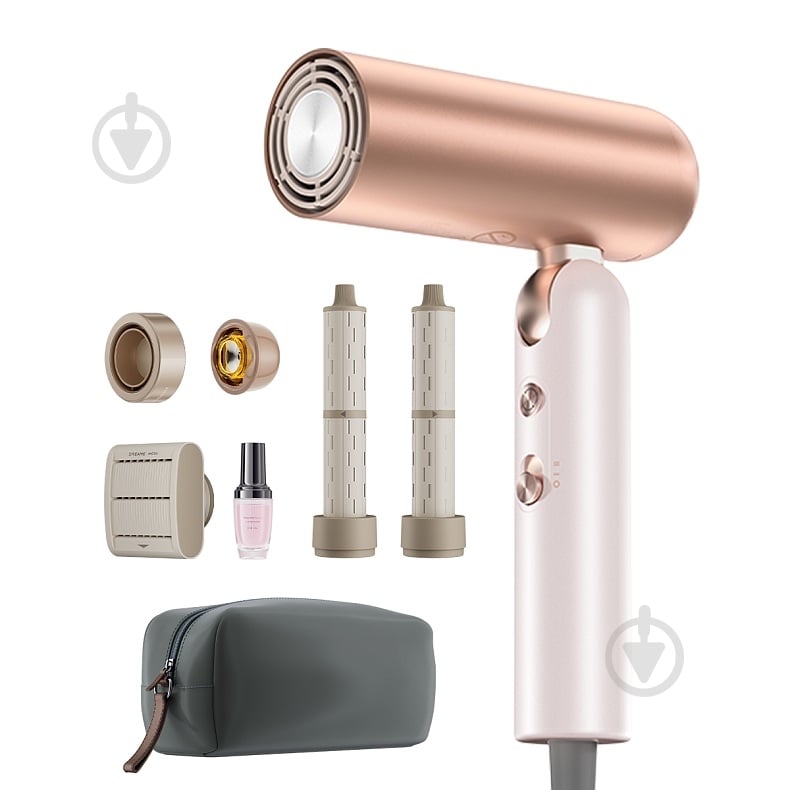 Фен DREAME Pocket Ultra AHD52 Rosy White - фото 8 Фен DREAME Pocket Ultra AHD52 Rosy White - фото 8