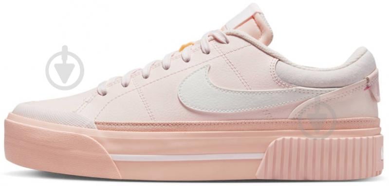 Кроссовки женские демисезонные Nike COURT LEGACY LIFT DM7590-600 р.37,5 розовые - фото 1