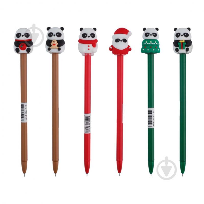 Ручка гелевая ZiBi SWEET CAKE 0,5 мм синяя - фото 2