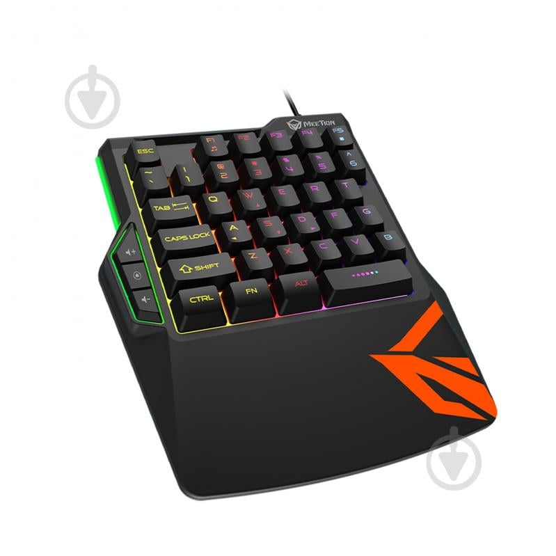 Клавиатура игровая Meetion KB015 (MT-KB015-A) black/orange - фото 2
