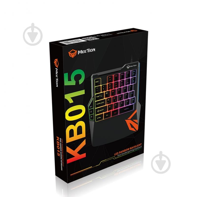 Клавиатура игровая Meetion KB015 (MT-KB015-A) black/orange - фото 7