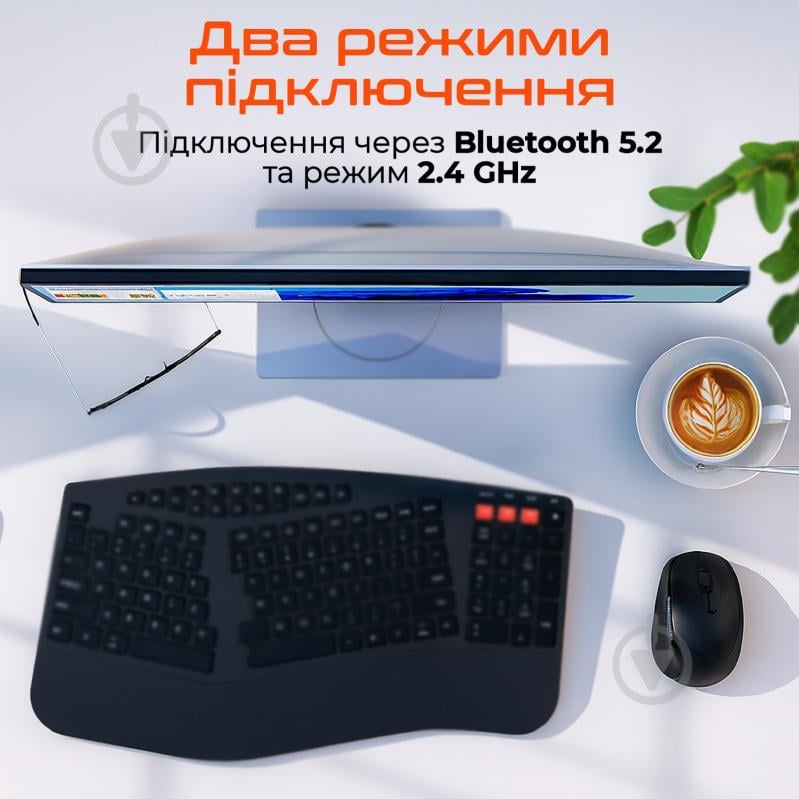 Мишка бездротова Meetion BTM008 black (MT-BTM008-A) - фото 6 Мишка бездротова Meetion BTM008 black (MT-BTM008-A) - фото 6