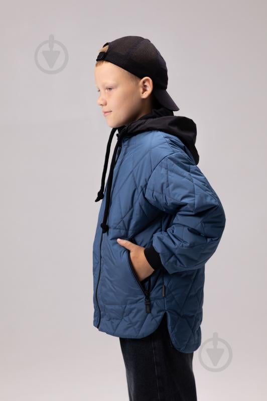 Куртка дитяча унісекс JOIKS р.134 синій CKD-64/e - фото 4