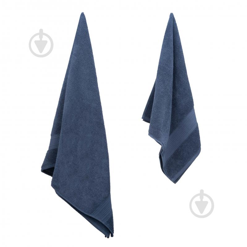 Полотенце махровое SuperSoft 50x90 см синий ARDESTO - фото 10