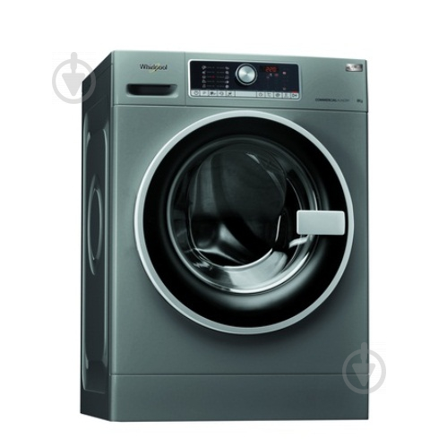 Промислова пральна машина Whirlpool AWG 812 S/PRO, 8 кг grey - фото 1