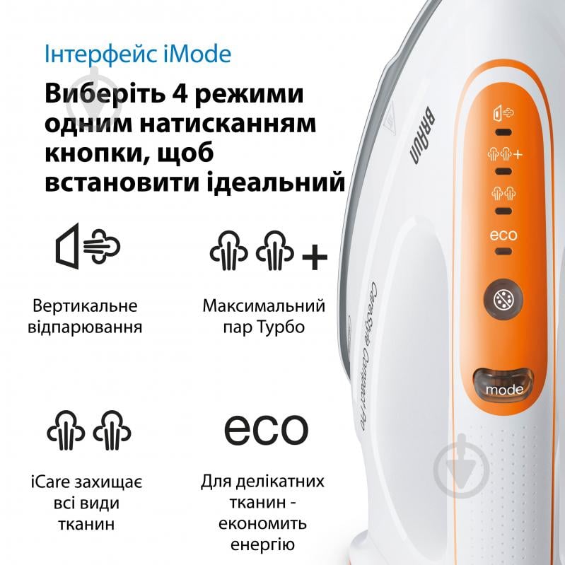 Система парова Braun IS2561WH - фото 6