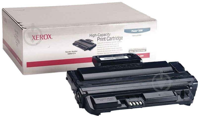 Картридж Xerox Phaser 106R01374 черный - фото 1