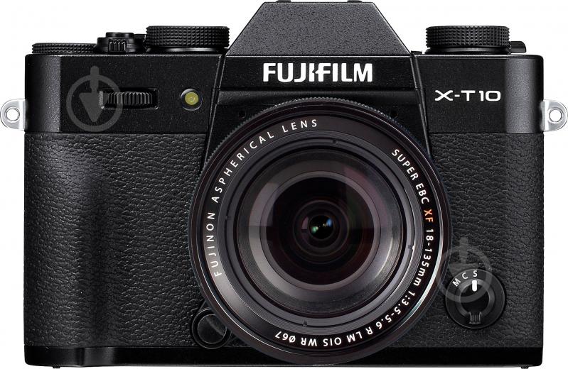 Фотоапарат Fujifilm X-T10 + XF 18-135mm Kit black - фото 1