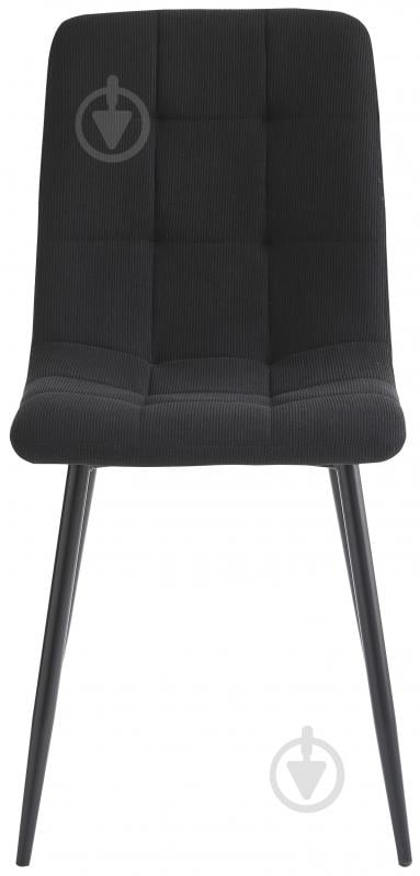 Стул Fly FS1 velvet Black-19 черный / черный - фото 2