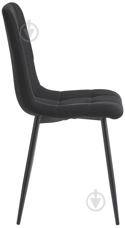 Стул Fly FS1 velvet Black-19 черный / черный - фото 3