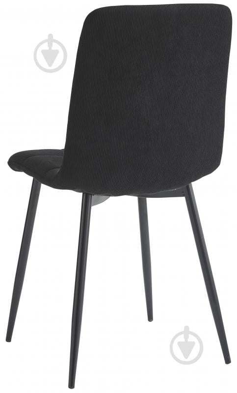 Стул Fly FS1 velvet Black-19 черный / черный - фото 5