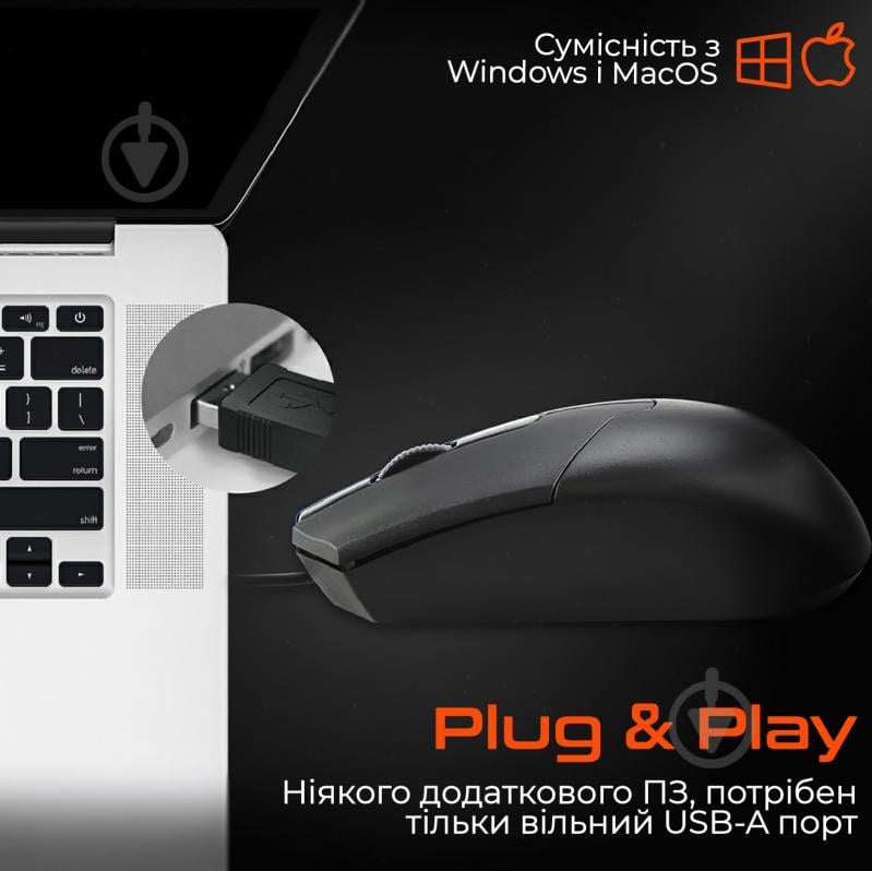 Мышь Meetion M360 black (MT-M360-A160CM) - фото 5