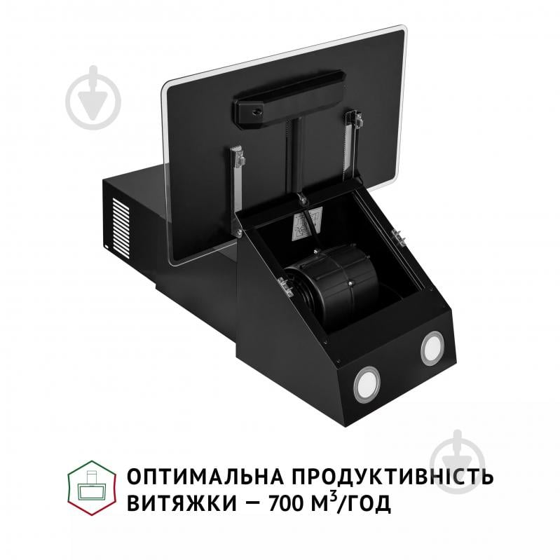 Вытяжка Perfelli VICCO 6HSR NERO - фото 6 Вытяжка Perfelli VICCO 6HSR NERO - фото 6