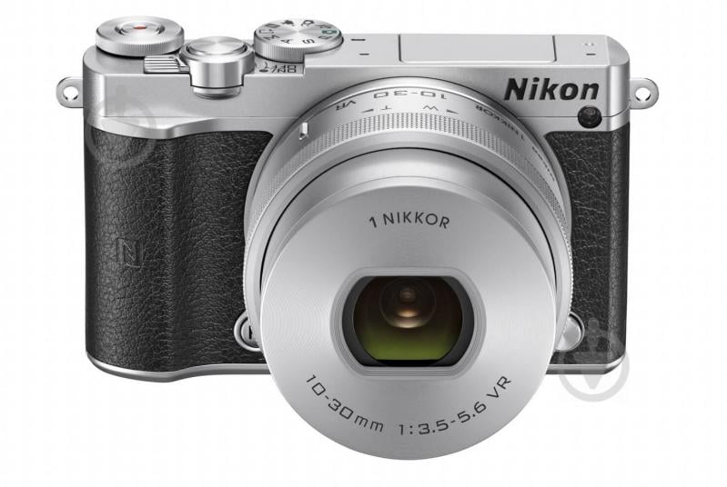 Фотоапарат Nikon 1 J5 +10-30mm PD-Zoom Kit silver/black - фото 2